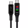 Дата кабель USB-C to USB-C 1.2m 100W with display C7-03 Acefast (6974316282778) - Image 1