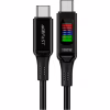 Дата кабель USB-C to USB-C 1.2m 100W with display C7-03 Acefast (6974316282778) - Image 1