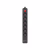 Сетевой фильтр питания REAL-EL RS-PROTECT 605 3m, black (EL122300041) - Image 1