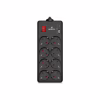 Мережевий фільтр живлення REAL-EL RS-PROTECT 805 3m, black (EL122300043) - Image 1