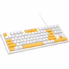 Клавиатура Aula F3032 keycaps plus 21 Yellow keys KRGD Red USB UA White (6948391204680) - Image 1