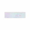 Клавіатура Canyon HKB-W11 Slim Dual Mode Wireless/Bluetooth RGB UA White (CNS-HBTK11W) - Image 1