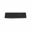 Клавиатура Canyon KB-W01 Water resistant Wireless UA Black (CNE-CKEYW01) - Image 1