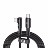 Дата кабель USB-C to USB-C 1.2m 90-degree 100W black Armorstandart (ARM75870) - Image 1