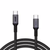 Дата кабель USB-C to USB-C 2.0m PD 100W black-grey Armorstandart (ARM69371) - Image 1