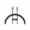 Дата кабель USB 2.0 AM to USB-C 1.0m Superior Fast Charging 60W black Baseus (CAYS000901) - Image 1