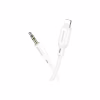Кабель мультимедійний Lightning to 3.5mm M 1.0m white BOROFONE (6941991101052) - Image 1