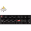 Клавіатура Keychron K10 PRO K pro Banana White Led QMK Wireless/Bluetooth/USB-A UA Black (K10P-A4-UA) - Image 1