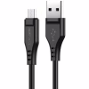 Дата кабель USB 2.0 AM to Micro 5P 1.2m 2.4A TPE C3-09 black Acefast (6974316280880) - Image 1