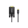 Кабель мультимедійний USB-C to VGA M 1.8m black Choetech (XCV-1801-BK) - Image 1
