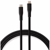 Дата кабель USB-C to USB-C 2.0m UBS3.2 Gen2 10G 240W Chip Silicon Black Vinga (VCPDCCC3242SB) - Image 1