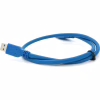 Дата кабель USB 3.0 AM/AM 0.6m Blue Voltronic (YT-3.0AM+AM-0.6) - Image 1