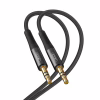 Кабель мультимедійний 3.5mm M to 3.5mm M 1.0m black XO (NBR175A-BK) - Image 1