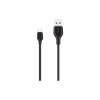 Дата кабель USB 2.0 AM to Micro 5P 2.0m 2.1A black XO (XO-NB103-BK) - Image 1