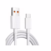Дата кабель USB 2.0 AM to USB-C 1.0m 6A white Dengos (PLS-TC-6A-WHITE) - Image 1