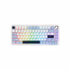 Клавиатура Ajazz AK820 MAX PLUS Daydream Switch RGB Wireless/Bluetooth/USB White (AK820MAX-DD-BWD) - Image 1