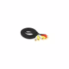 Кабель мультимедійний 3xRCA M to 3xRCA M 3.0m black Voltronic (YT-3хRCA(M)/3хRCA(M)-3.0G) - Image 1