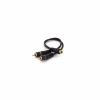 Кабель мультимедийный 1xRCA F to 2xRCA M 0.2m black Voltronic (YT-RCA(F)/2хRCA(M)-0,2CuB) - Image 1