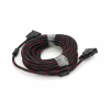 Кабель мультимедійний DVI M to DVI M 10.0m 24+1pin black/red Merlion (YT-DVI(M)/(M)NY/RD-10m) - Image 1