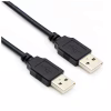 Дата кабель USB 2.0 AM/AM 1.0m black ColorWay (CW-CBUU071-BK) - Image 1