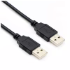 Дата кабель USB 2.0 AM/AM 1.0m black ColorWay (CW-CBUU071-BK) - Image 1