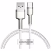 Дата кабель USB to USB-C 1.0m 6A 66W white Baseus (CAKF000102) - Image 1