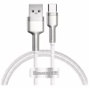 Дата кабель USB to USB-C 1.0m 6A 66W white Baseus (CAKF000102) - Image 1