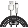 Дата кабель USB 2.0 AM to USB-C 2.0m 6A 66W Black Baseus (CAKF000201) - Image 1