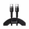 Дата кабель USB-C to USB-C 2.0m 100W 5A black-grey Baseus (CATKLF-ALG1) - Image 1