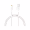 Дата кабель USB 2.0 AM to Lightning 1.0m 2.4A white Baseus (CALYS-A02) - Image 1