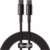 Дата кабель USB-C to USB-C 2.0m 100W black Baseus (CATWJ-A01) - Image 1
