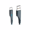 Дата кабель USB 2.0 AM to USB-C 3.0m black Essager (EXCT-LSC01) - Image 1