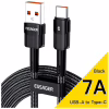 Дата кабель USB 2.0 AM to USB-C 3.0m 7A black Essager (EXCT-XCC01) - Image 1