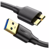 Дата кабель USB 3.0 AM to Micro B 1.0m US130 black Ugreen (10841) - Image 1