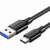 Дата кабель USB 3.0 AM to USB-C 0.5m 3A US184 black Ugreen (20881) - Image 1