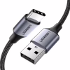 Дата кабель USB 2.0 AM to USB-C 0.5m 3A US288 black Ugreen (60125) - Image 1