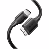 Дата кабель USB-C 3.1 to Micro USB 3.0 1.0m 3A US312 black Ugreen (20103) - Image 1