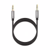 Кабель мультимедійний 3.5mm M to 3.5mm M 3.0m AV119 black Ugreen (10736) - Image 1