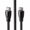 Кабель мультимедійний HDMI M to HDMI M 1.5m braided HD140 black Ugreen (80402) - Image 1