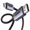 Кабель мультимедійний DisplayPort M to HDMI M 2.0m V2.0 4K30Hz DP125 black Ugreen (35842) - Image 1