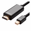 Кабель мультимедийный miniDisplayPort M to HDMI M 1.5m MD101 4K black Ugreen (20848) - Image 1