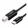 Кабель для принтера USB-C 2.0 to BM 2.0m US241 black Ugreen (50446) - Image 1