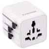 Переходник Canyon Travel Adapter OnTour One EU/UK/US/AUS White (CNS-TA1005W) - Image 1