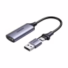 Перехідник USB/USB-C to HDMI 4K/60Hz Ugreen (40189) - Image 1