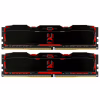 Модуль пам'яті для комп'ютера DDR4 16GB (2X8GB) 3200 MHz IRDM X Black Goodram (IR-X3200D464L16SA/16GDC) - Image 1