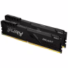 Модуль пам'яті для комп'ютера DDR4 16GB (2x8GB) 3200 MHz Fury Beast Black Kingston Fury (ex.HyperX) (KF432C16BBK2/16) - Image 1