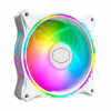 Кулер для корпуса CoolerMaster MasterFan MF120 Halo 3in1 White Edition (MFL-B2DW-183PA-R1) - Image 1