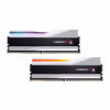Модуль пам'яті для комп'ютера DDR5 32GB (2x16GB) 6800 Trident Z5 RGB Silver G.Skill (F5-6800J3445G16GX2-TZ5RS) - Image 1