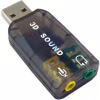 Звуковая плата Dynamode USB 6(5.1) 3D RTL dark gray (USB-SOUNDCARD2.0 black) - Image 1