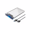 Кишеня зовнішня Dynamode 2.5" SATA HDD/SSD USB 3.0 Transparent (DM-CAD-25316) - Image 1